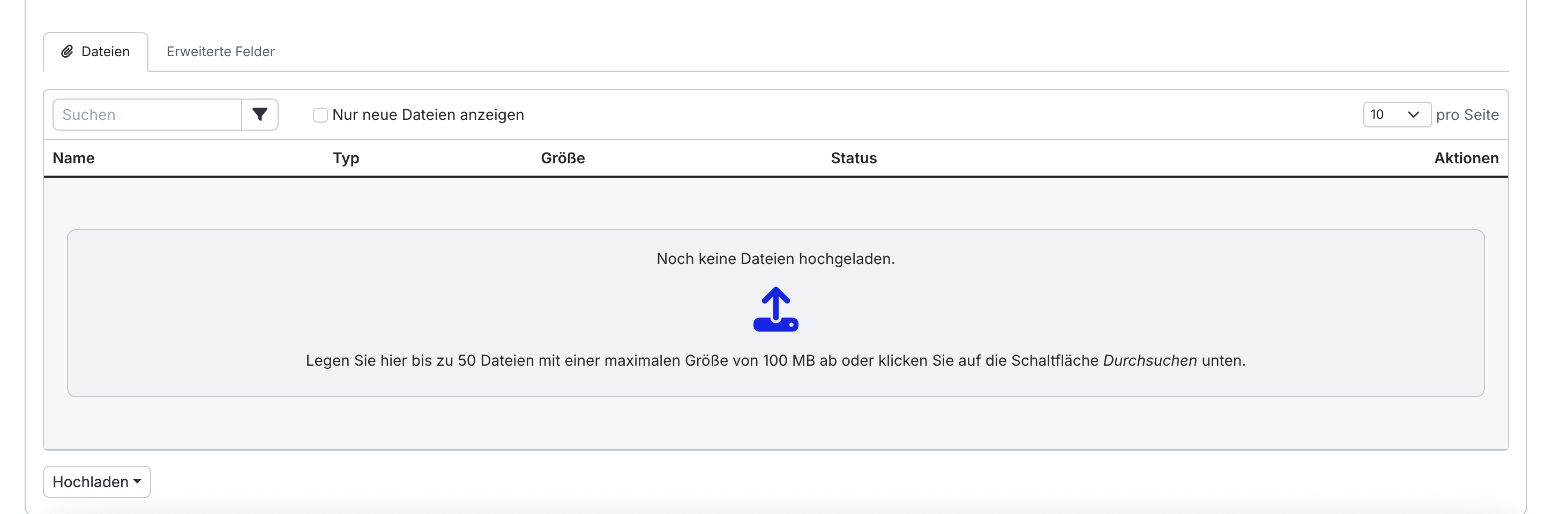 Add files as a knowledge base